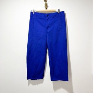 Roucha New Paya Denim Wide Leg Pants Size AA Small Oversized Blue Lagenlook